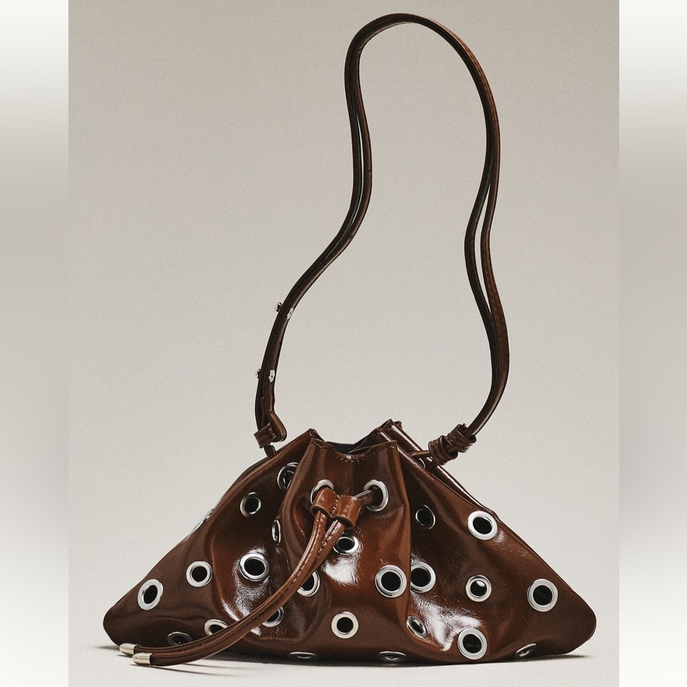 NWT Anthropologie Melie Bianco Paloma Studded Satchel
